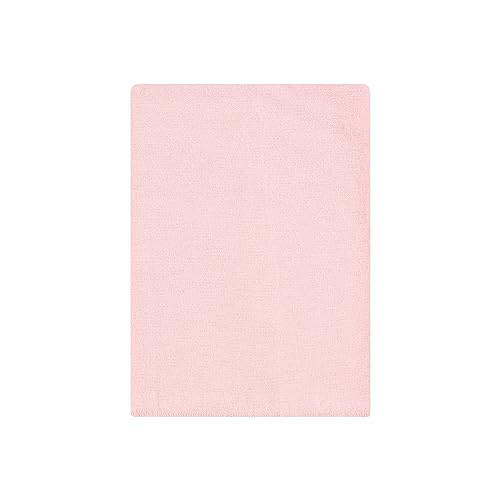 Image of Hudson Baby Unisex Baby Cotton Poly Flannel Burp Cloths Bundle, Wild Forest Pink, One Size