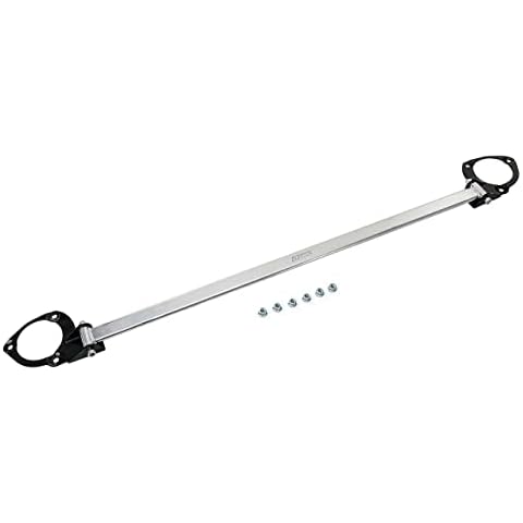 HPS Performance Polished Front Strut Bar Tower Brace Compatible for 2012-2014 Toyota Camry 2.5L, 42-102P Cover