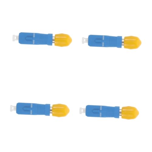 Adaptador ST macho a hembra Tofficu de 4 piezas para transmision de equipos opticos y medidores