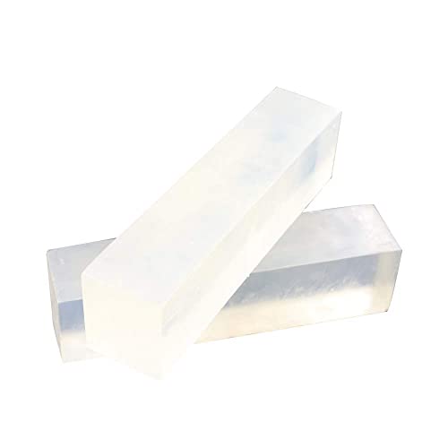 Image of Vaani Soap Glycerine Transparent White Soap Base - Super Quality Transparent Soap Making Material for Face, Hands and Body, SLS /SLES Free, Paraben Free, 100% Vegetarian, Net 1kg