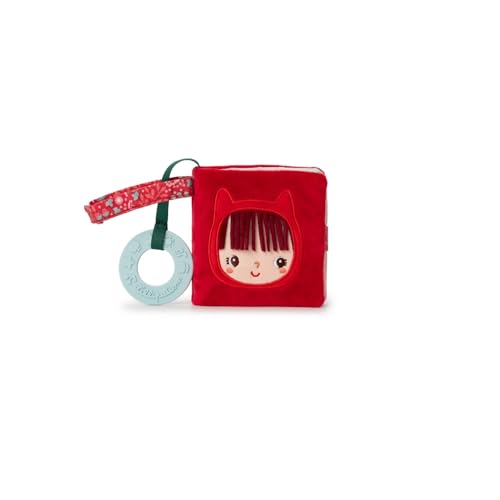 Formato pratico per piccole avventure: grazie al suo formato di 10 x 10 cm e al nastro con chiusura in velcro, questa immagine è facile da portare ovunque. Bambino può scoprire Cappuccetto Rosso a casa o in viaggio.