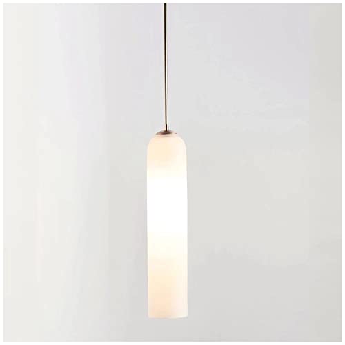 Suspension en verre style industriel, plafonnier couloir et chambre