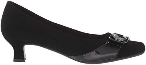 Easy Street womens Pump, Black Suede, 6.5 Narrow US | Image 5