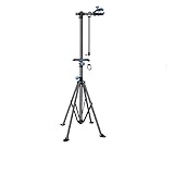 Bicycle Folding Repair Bike Rack Height Adjustable Quick Release Rack for Road or Mountain Blue