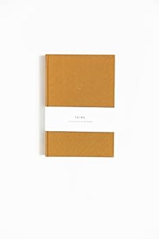 Hardcover Promptly Journals Think – A Blank Ruled Journal for All Your Thoughts (Amber) Book