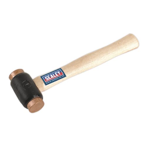 Sealey Cfh02 1.75 Lb Copper Faced Hammer With Hickory Shaft, Silver #TOP20