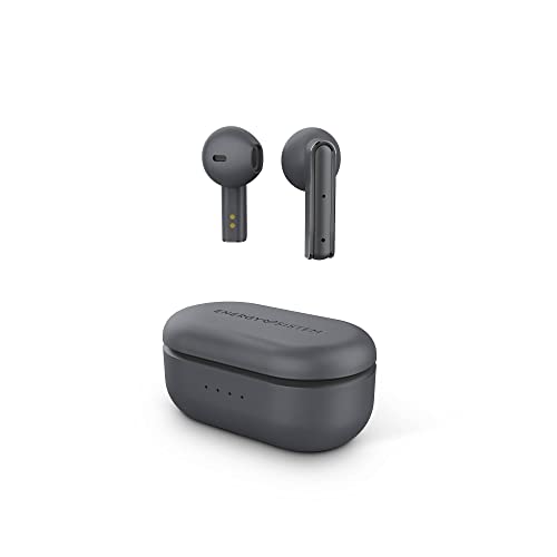 Energy Sistem Earphones True Wireless Style 4 Stone (Auriculares Inalámbricos True Wireless Stereo, Compact Design, Long Battery Life, App Tuya) - Gris