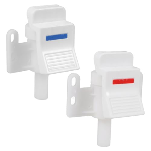 Mipcase Purificador De Agua Caliente y Fría Grifos De Agua Reemplazo De Grifo De Iglú Grifo Enfriador Pico De Plástico Reutilizable Blanco Abs
