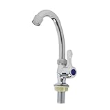 Vertikale Gemüsebecken, Küchenspüle, Kunststoff-Stahlkonstruktion mit erosionsbeständiger galvanisierter Oberfläche, 23 cm, silberfarbene Aufsatzhalterung für Küche oder Bar