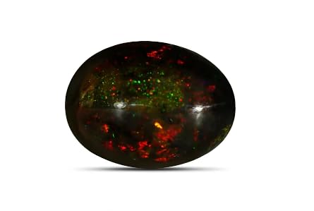 Black Fire Opal Stone 9.00 Carat 9.50 Ratti Precious Gemstone Australian Fire Opal Original Certified For Men & Women ओपल रत्न-image-17