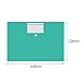 WeiLaiKeQi 10 Pack A4 Document Holders with Label Pocket for Travel and Office Use, Green
