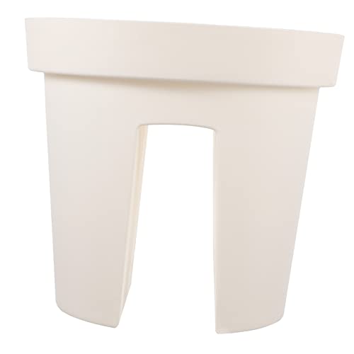 ibasenice 1 Pièce Pot de Fleurs Plastique Épais pour Conteneur de Plantes pour Clôture Décoration de Jardin