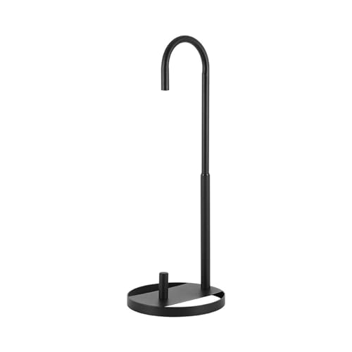 Portarrollos de cocina vertical de hierro y soporte de mesa para papel absorbente 3