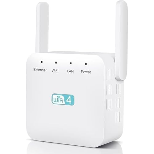 2024 Newest WiFi Extender, WiFi Booster, wifi extender booster Covers Up to 3800 Sq.ft and 45 Devices, Internet Booster – with Ethernet Port, Quick Setup, Home Wireless Signal Booster, UK plug (White)
