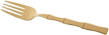 LYOR - Conjunto 6 Garfos para Mesa de Aço Inox Bambu Elegant Cham...