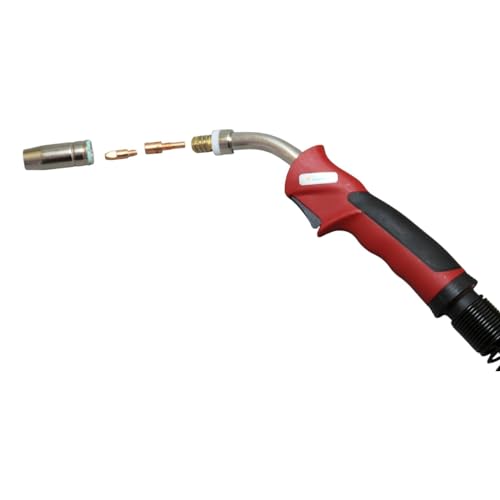 Mig Mag Burner MB25/250 Welding Hose Set Including Teflon for Aluminium/VA/CUSI, 4 Meter - Image 2