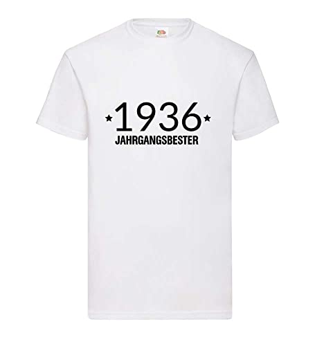 T-shirt 1936 homme blanc XXXL ne rétrécit pas au lavage