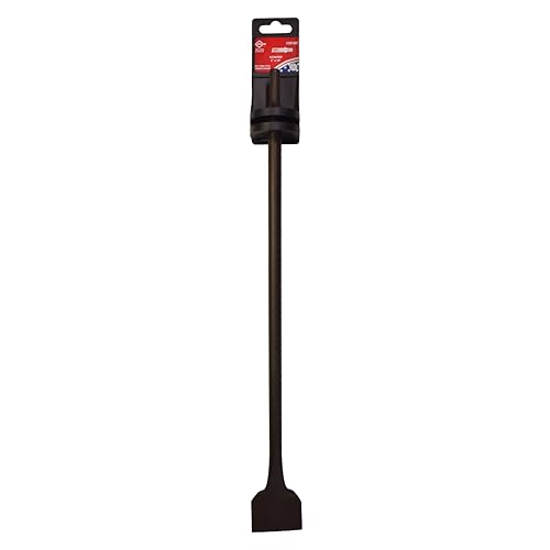 Image of Mayhew Tools 32016HT Pneumatic Scraper, 2 inch x 18 inch Hang Tag, Black Oxide Finish