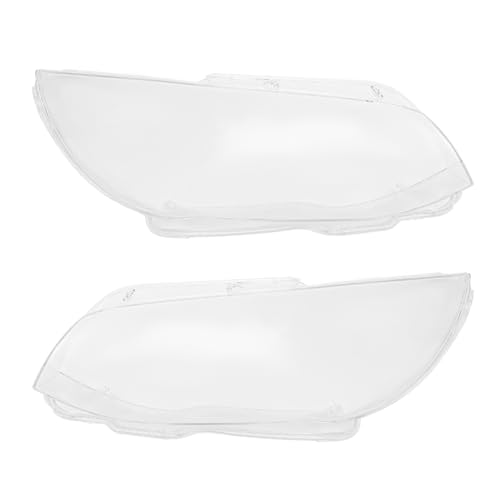 NTINGDE Pair Headlight Lens Cover Compatible with BMW 3 Series E92 Coupe LCI Facelift, E93 Convertible LCI Facelift 2010-2013 Front Left+Right Headlight Lens Cover Clear Headlight Headlamp Cover