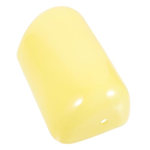 SHINEOFI Pantalla De La Vendimia Banqueros Pantalla De Lámpara Vintage Pantalla De Lámpara Retro Pantalla De La Lámpara De La Vendimia Antiguo Lámpara De Mesa Pantalla Amarillo Vidrio