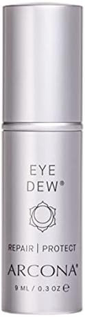 ARCONA Eye Dew - Shea Butter, Hyaluronic Acid + Liquid Crystals Fill In Lines + Wrinkles, Hydrates, Protects .3 oz. Made In The USA