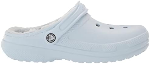 classic lined clog light blue