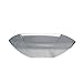 32 oz Square Plastic Clear Presentation Bowls 12 CT