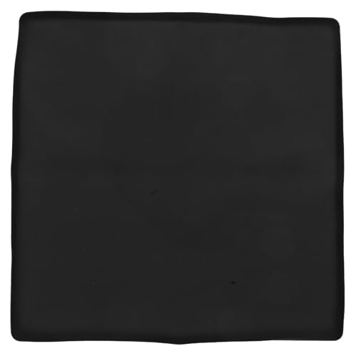 Alfombrilla de silicona para mini nevera con borde elevado protector negro portátil 2