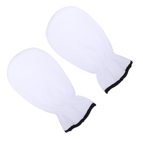 Ipetboom 1 Pair Moisturizing Gloves Overnight,Flannel Gloves Washable Spa Flannel Inspection Gloves Hand Beauty Care Gloves