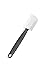 Spatule en Silicone - pour Tartes et Gateaux - Poignée ergonomique - Résistant à la chaleur - Accessoires de Cuisine et Maison - Lavable au lave-vaisselle - Sans BPA - 28 cm - GastroMax