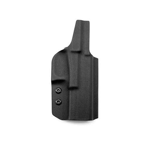 Gritr Iwb Kydex Left Hand Gun Holster Compatible With Glock 17 (Gen 1-5, G26/G19/G19X/G45/G34) With 1.5" Belt Clip, Open Bottom, Optic Cut And Adjustable Retention (Iwb-Glock-17-L) #TOP2
