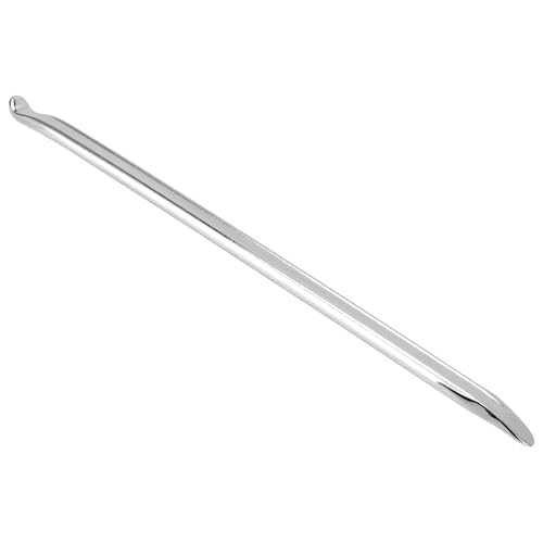 Image of SOUJAP 6PCS 15.7 Inch Tire Pry Bars, Chrome Silver Tire Spoons, Multifunctional Tire Repair Tools for Bicycles, Motorcycles, Cars