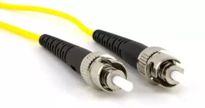 HANUTECH FC/PC to FC/PC Singlemode Simplex Fiber Optic Patch Cord, 5 M, Yellow - Image 2