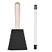 7.9 * 3.3 * 1.5in Cow Bell Cowbell Mallet with Stick Drum Percussion Musical Instrument Tool Accessory