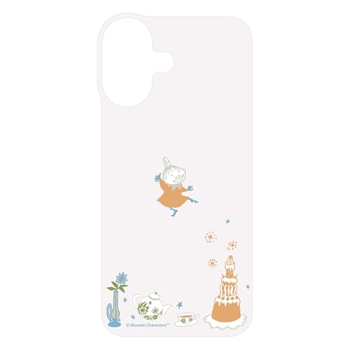 Lámina iFace Moomin iPhone 16 detalle estético Kpop DIY decoración Little My