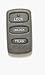 Mitsubishi MR587980, Remote Control Transmitter for Keyless Entry and Alarm System