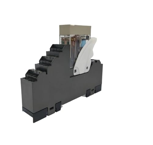 Relais G2r-2-sndi S 12 V avec embase P2RF-08-PU pour montage sur rail DIN