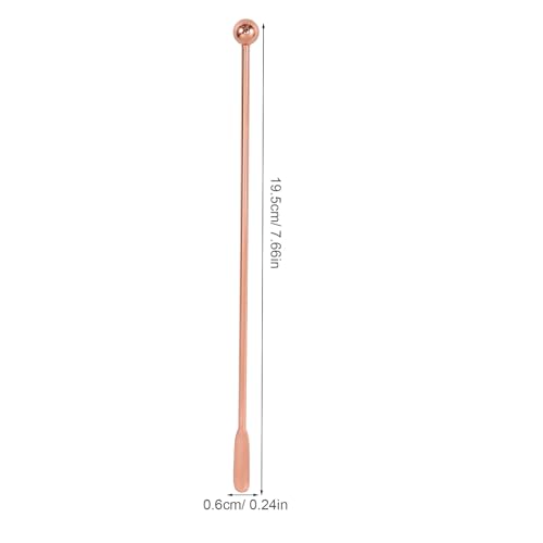 Cucharas mezcladoras de cóctel Healeved de acero inoxidable para bebidas y bar 3