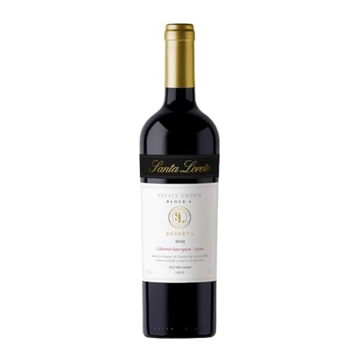 Vinho Fino Tinto Chileno Santa Loreto Reserva Cabernet Sauvignon-Syrah 750ml