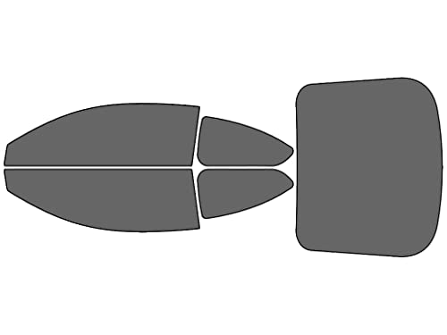 Rvinyl Window Tint Kit Compatible with Scion Tc 2005-2010 - Complete Precut Kit - 35%