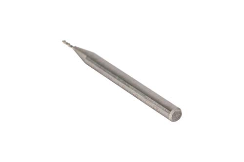 Image of WIDIA Hanita 410201000.. 4102 HP Aluminum End Mill, 1 mm Cutting Dia, Carbide, Uncoated, Right Hand Cut, Straight Shank, 3 mm Shank Dia, 2-Flute