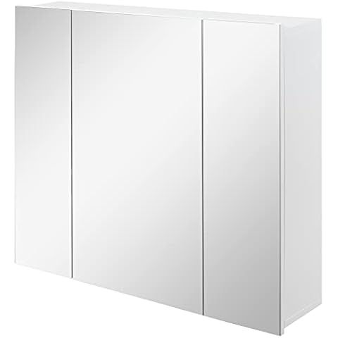 Armoire Murale kleankin 3 Portes Miroir Cover
