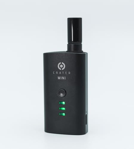 Vaporizador de hierbas secas - Cater Mini | Vapeo de hierbas portátil diseñado en el Reino Unido | Horno de cerámica | Flujo de aire aislado | 3 temperaturas | Recargable por USB-C