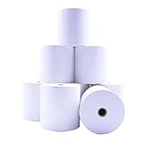 CANTIDAD:8 Uindades Rollo Papel Térmica para Cajas 80x80x12cm para Impresoras TPV,Sin Bisphenol A (8 unidad)