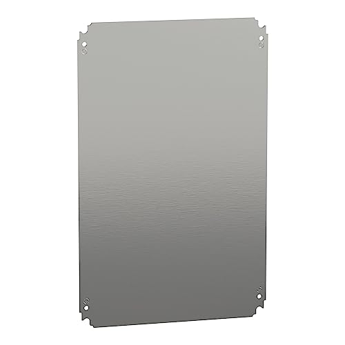Plaque de montage métallique 600x400 châssis plein pour coffret élec