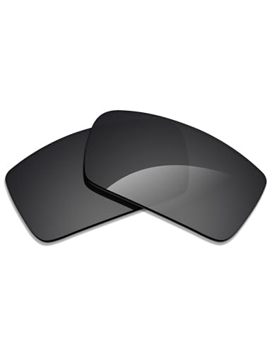 Image of Alphax Polarized Replacement Lenses for Oakley Gascan OO9014 60mm Sunglasses | Glare Reduction | Precision Cutting