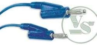Vse 411198 - Cable de prueba (PVC, 1 mm²), color azul
