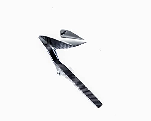 Bestem Carbon Fiber Rear Hugger Mud Guard Fender Fairing For 2018-2020 Triumph Street Triple 765 Rs Twill Weave #TOP2