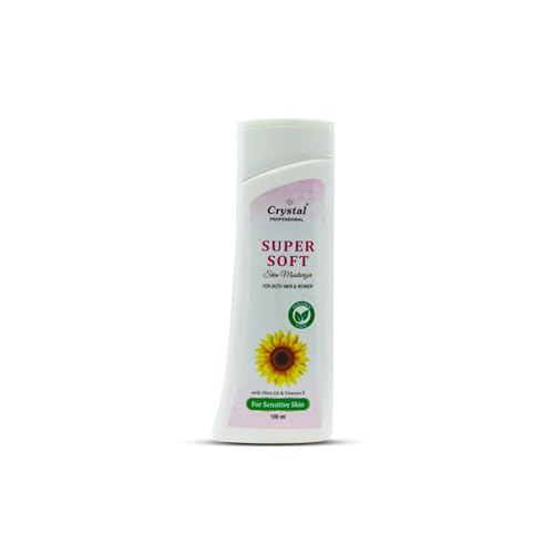 Image of Crystal Cosmetics Super Soft Olive Oil & Vitamin E Moisturizer | Deep Hydrating, Skin-Softening Cream for Men and Women | Enhances Skin Barrier | Suitable for Sensitive Skin (100ml)