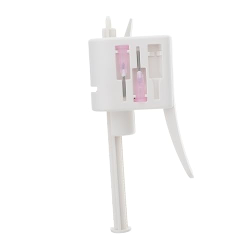 Veemoon 1 Ensemble à colle distributeur de colle buse de distribution de machine à r kit d'outils de distribution outils de mélange et de Plastique blanche